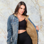 Chaqueta Jean con ovejero