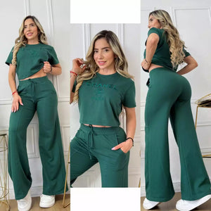 Conjunto bota campana
