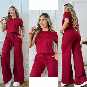 Conjunto bota campana