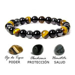 Pulsera triple protección