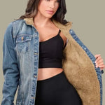 Chaqueta Jean con ovejero