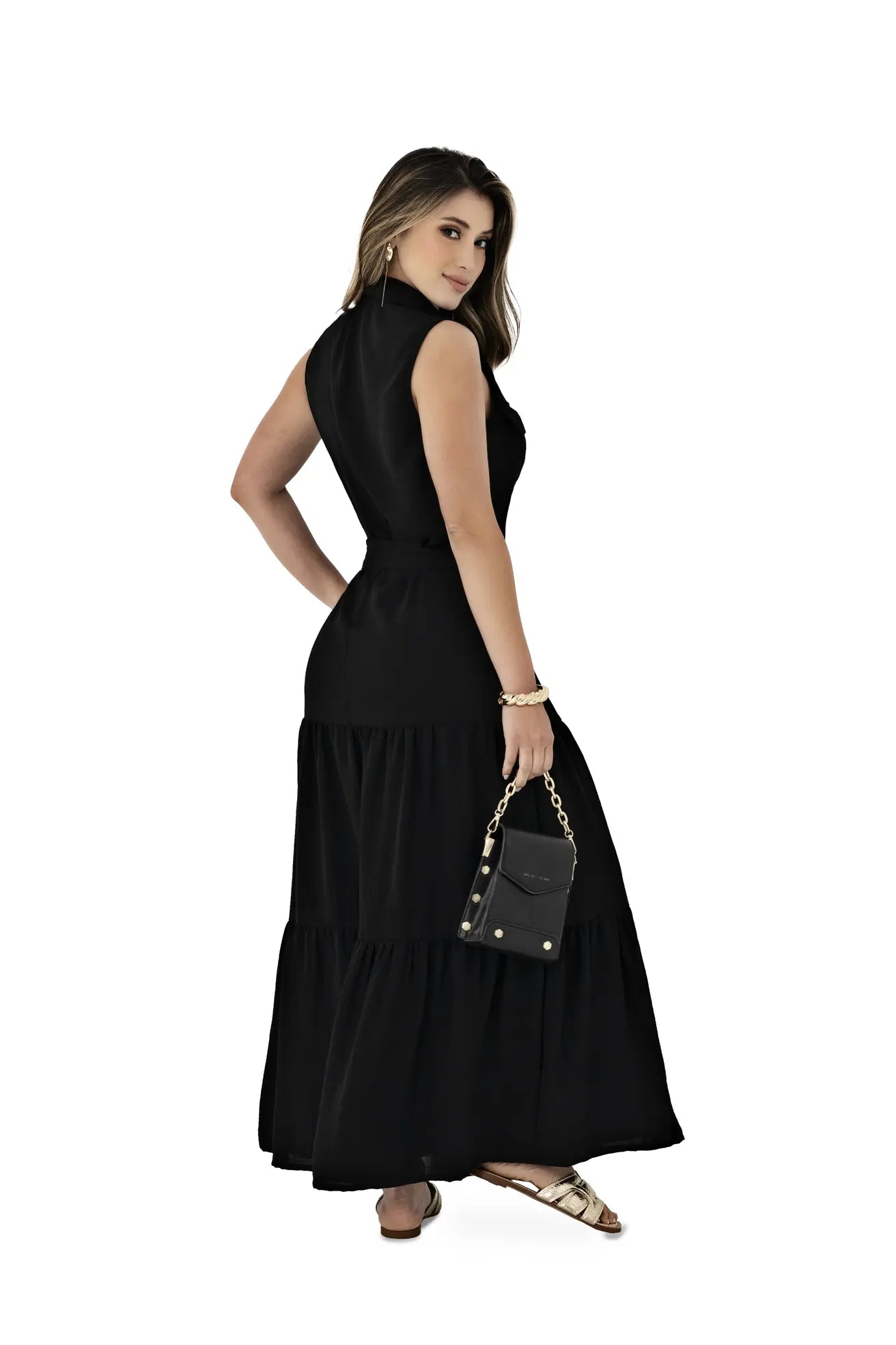 Vestido  negro hermoso